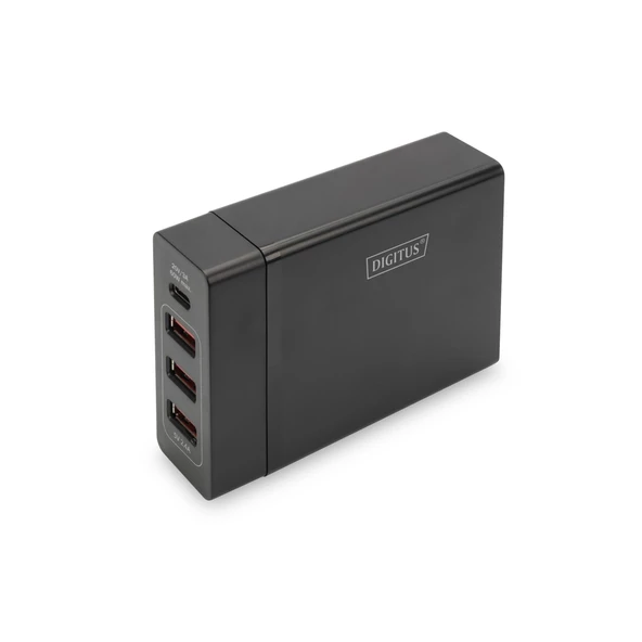 Digitus 4-Port USB Şarj Adaptörü, USB Tip-C<br>Digitus 4-Port Universal USB Charging Adapter, USB Type-C