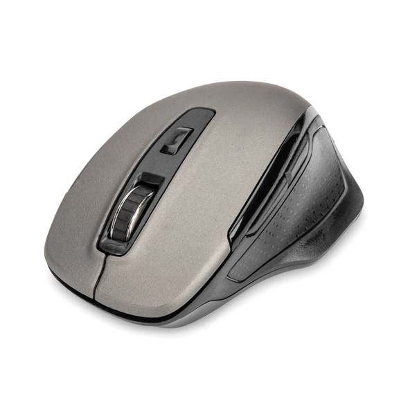 Digitus Kablosuz Ergonomik Optik Mouse, 6D, 2.4 GHz 800/1000/1600 dpi, siyah-gri<br> Digitus Wireless Ergonomic Optical Mouse, 6D, 2.4 GHz 800/1000/1600 dpi, black-grey