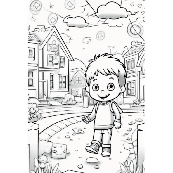 Çocuklar İçin Profesyonel Boyama Kitap Seti (3 Kitap) - Resim 5