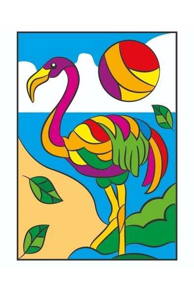 Hayal Sepeti Cam Vitray Boyama Sanatı, Glass Painting - 2