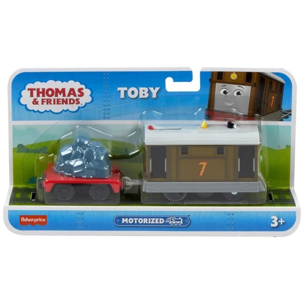 Thomas & Friends Thomas ve Arkadaşları Motorlu Büyük Trenler TOBY HFX93 HTN30