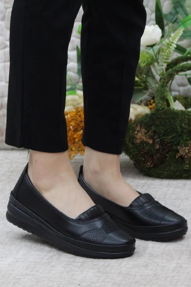 Fort Gezal 1242 0195 Ortopedik Anne Ayakkabı Günlük Kadın Ayakkabı - Resim 5