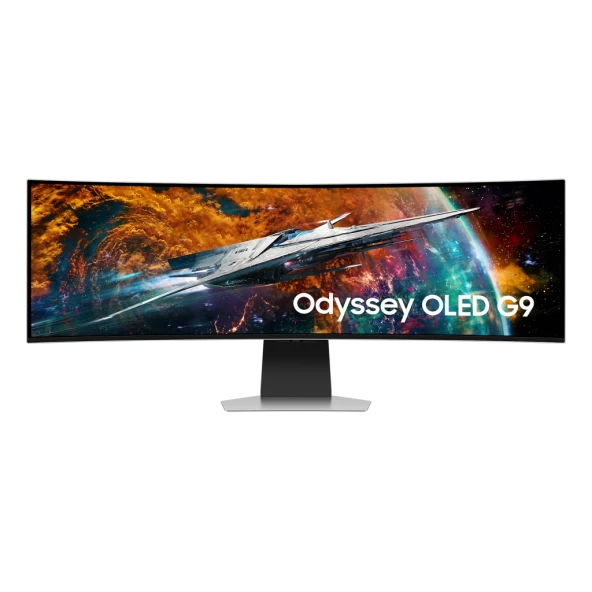 SAMSUNG LS49CG954SUXUF, Odyssey OLED G9 49" 0,03ms, 240Hz, Dual QHD, 1xDP, 1xMicro HDMI,1xHDMI, 2xUsb, OLED Panel, Curved, GAMING Monitör