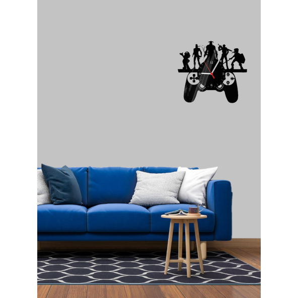 Joystick Duvar Saati - 2