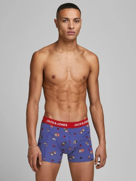 Jack Jones Dog 3 Lü Paket Erkek Boxer 12191343 - 3