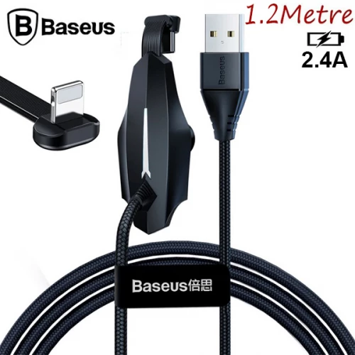 Baseus Colorful Suction iPhone Oyuncu Usb Şarj Kablosu 2.4A 1.2m