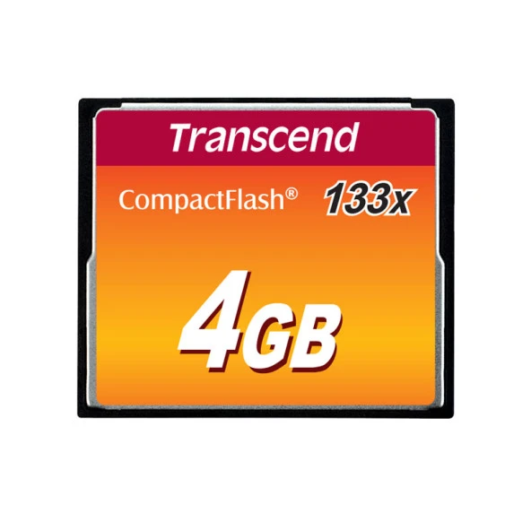 TRANSCEND - TS4GCF133 4GB CF133 133X Hafıza Kartı