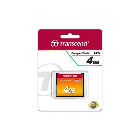 TRANSCEND - TS4GCF133 4GB CF133 133X Hafıza Kartı - 2