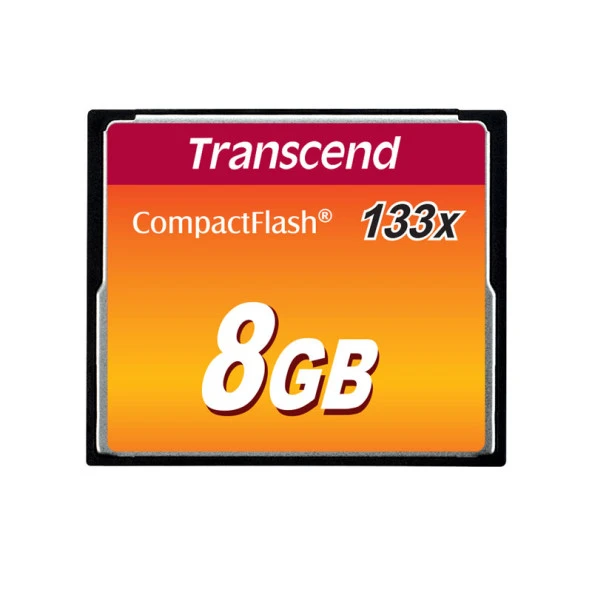 TRANSCEND - TS8GCF133 8GB CF133 133X Hafıza Kartı