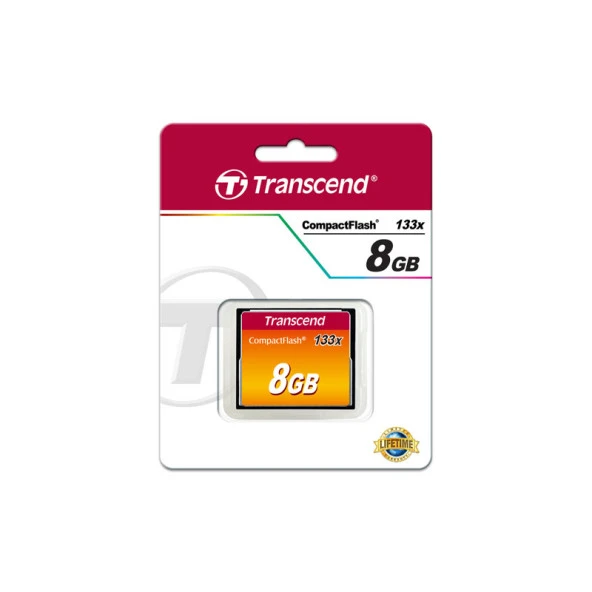 TRANSCEND - TS8GCF133 8GB CF133 133X Hafıza Kartı - 2
