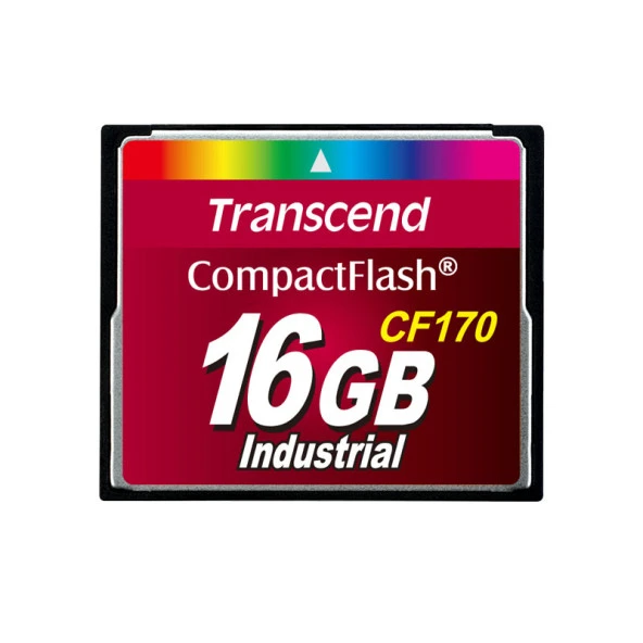 TRANSCEND - TS16GCF170 16GB CF170 300x Industrial Hafıza Kartı