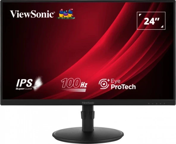 VIEWSONIC VG2408A-MHD WORKPRO MONITOR 23.8" 5MS 100HZ 1920X1080 FHD TILT SWIVEL PIVOT YUKSEKLIK AYARI