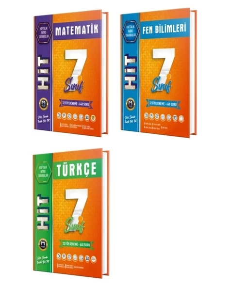 7. Sınıf Mozaik Matematik Fen Türkçe Haftalık Denemeler