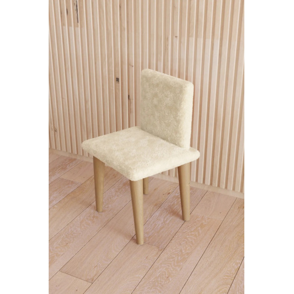 Yüceer Home Montessori Çocuk Oyun 2 Çekmeceli Aktivite Masası Çift Saldalyeli Welsoft Kumaşlı Oturma Takımı - 2