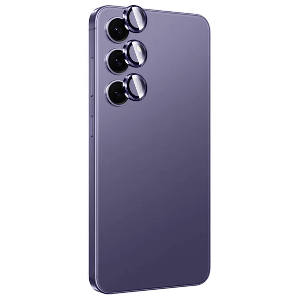 Samsung Galaxy S24 Plus Titanium Premium Temperli Kamera Lens Koruyucu - 2