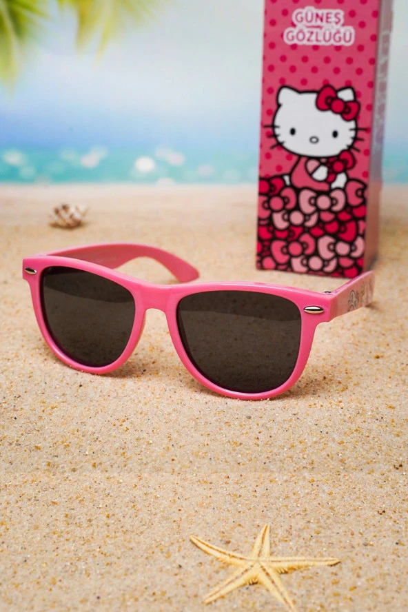 Hello Kitty HK2014-4 Polarize Camlı Lisanslı Kız Çocuk Güneş Gözlüğü