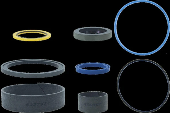 Hidrolik Silindir Piston Tamir Takımı  Caterpillar D10N, D10R, D10T, D10T2, D11N, D11R, D11T, D8N, D8R, D8R II, D8T, D9R, D9T KIT 2409538 2404819 - Resim 2