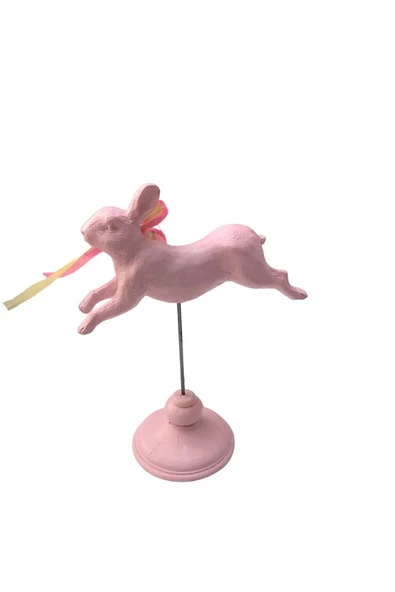 Kaideli Tavşan, Mackenzie, Dekoratif Obje Pembe - 2