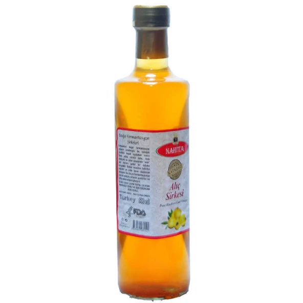 Alıç Sirkesi Doğal Katkısız Cam Şişe 500 ML - 2