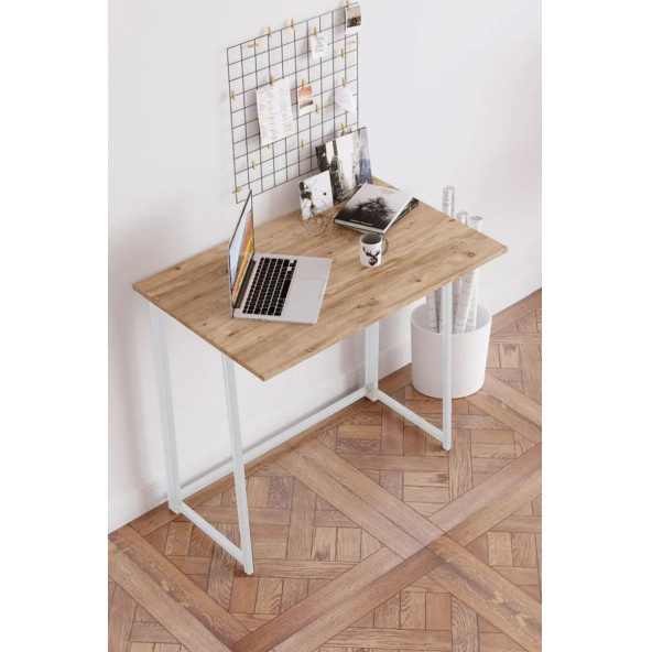 Fahrettin KüçükWork Katlanabilir Pratik Çalışma Masası Bilgisayar Masası Çizim Masası - 2