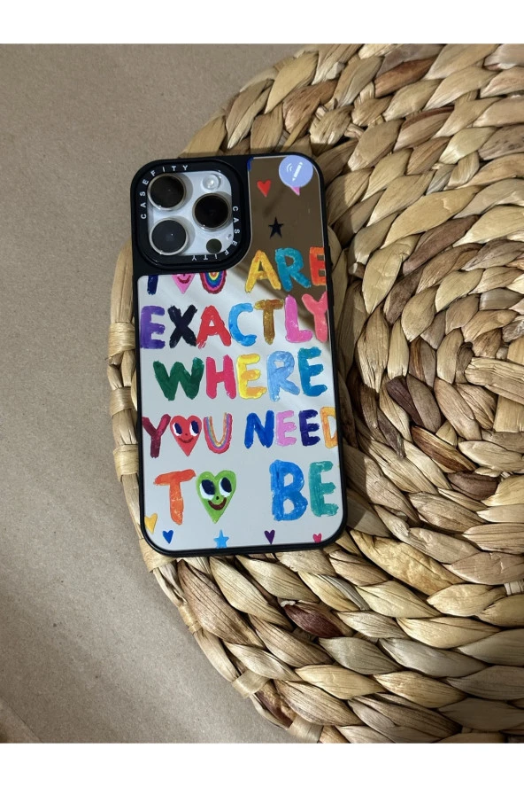 Iphone 14 Pro Casetify Aynalı Kılıf You Are Exactly