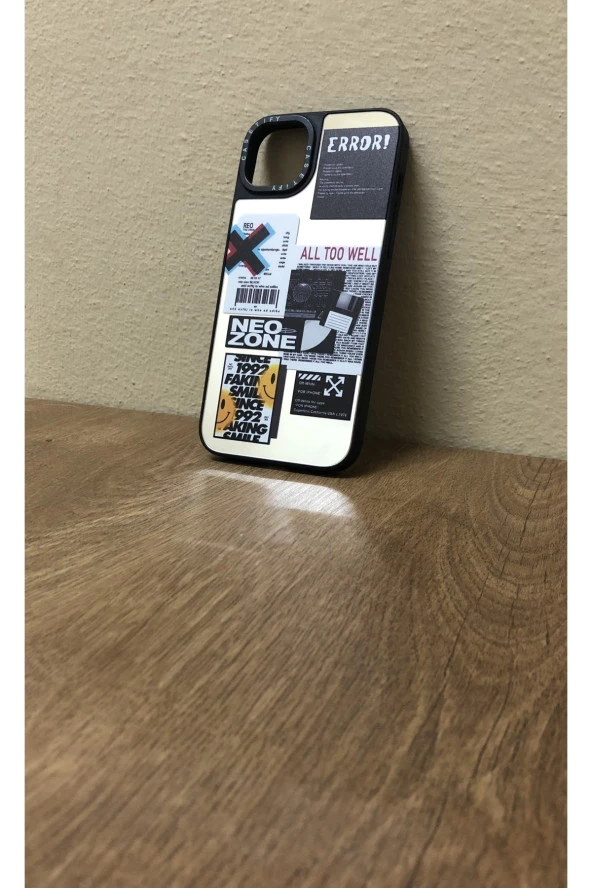 Iphone 13 Pro Max Uyumlu Casetify Aynalı Kılıf Off White Error