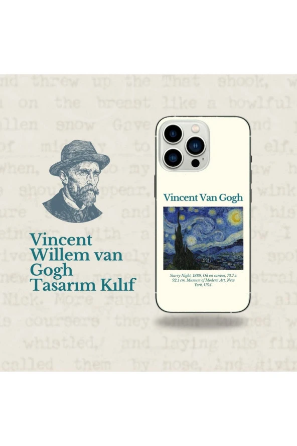 Iphone XR Uyumlu Vincent Van Gogh Tablo Özel Tasarım Telefon Kılıfı