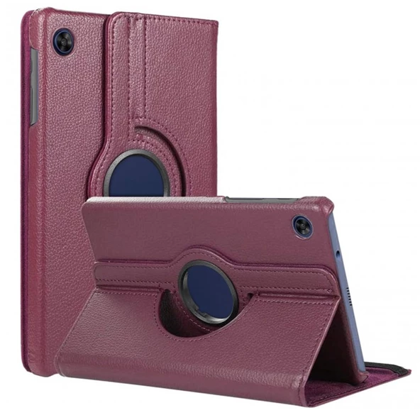 Samsung Galaxy Tab A9+ Plus X210 Uyumlu 11 inç Döner Standlı Tablet Kılıfı - Resim 4