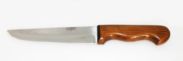 Küçükata Bursa İnce Küt Kasap Bıçağı No:3, 17 cm - Ahşap Sap