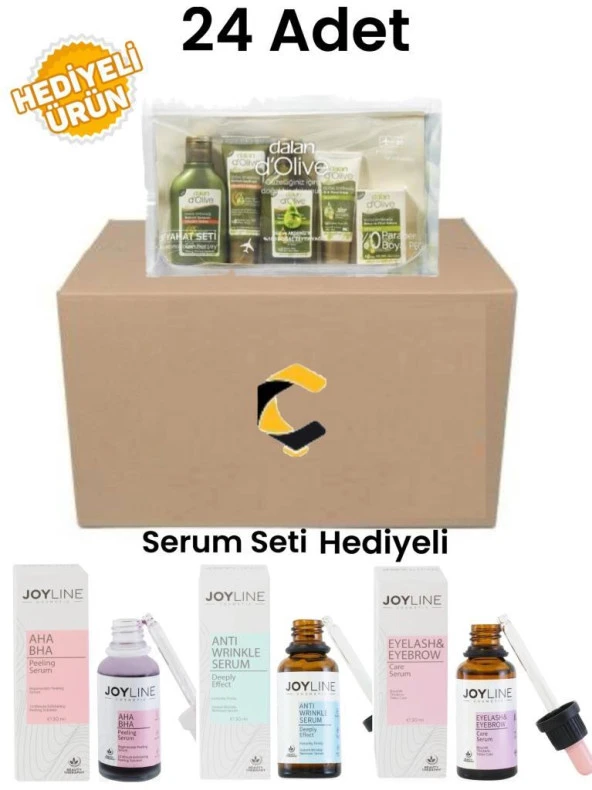 Dalan Seyahat Seti 24 Adet+Joy Line 3'Lü Set