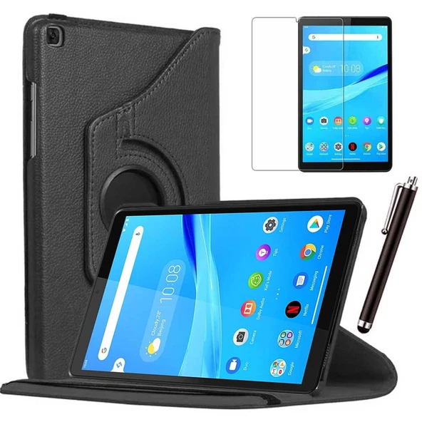 Lenovo Tab M8 8505 / 8705 Uyumlu 8 inç Kılıf Ekran Koruyucu Kalem Set