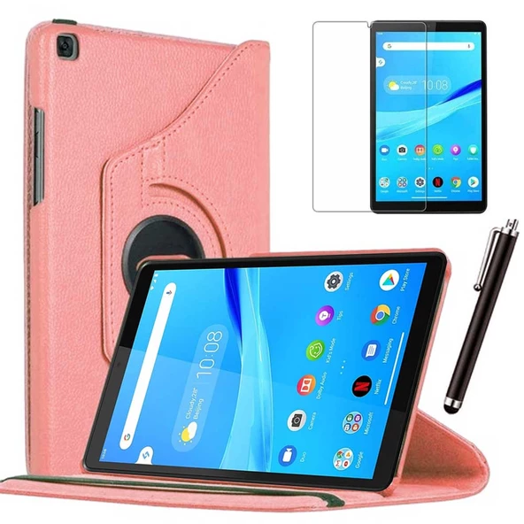 Lenovo Tab M8 8505 / 8705 Uyumlu 8 inç Kılıf Ekran Koruyucu Kalem Set - 7