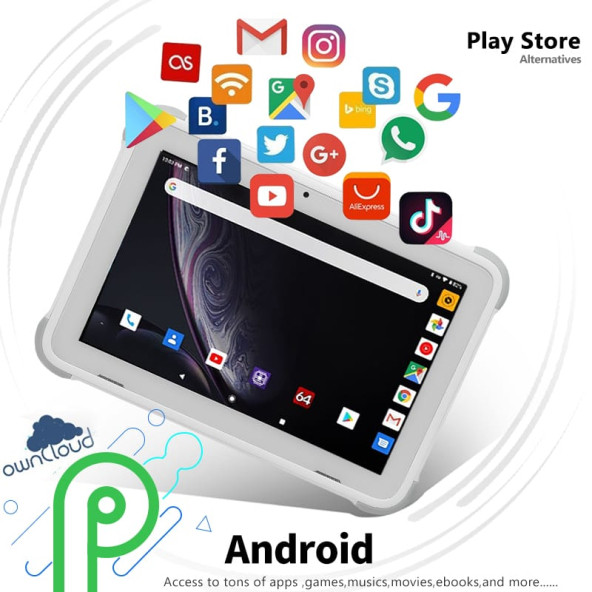 One Blue K8 4GB 16 GB 8'' Tablet Çift Simli 32GB Hafıza Kartı Hediyeli