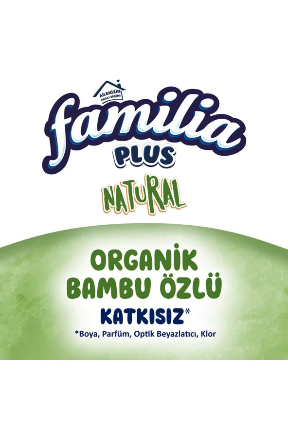 Plus Natural Kağıt Havlu 48 Rulo (16 Rulo X 3 Paket) - Resim 3