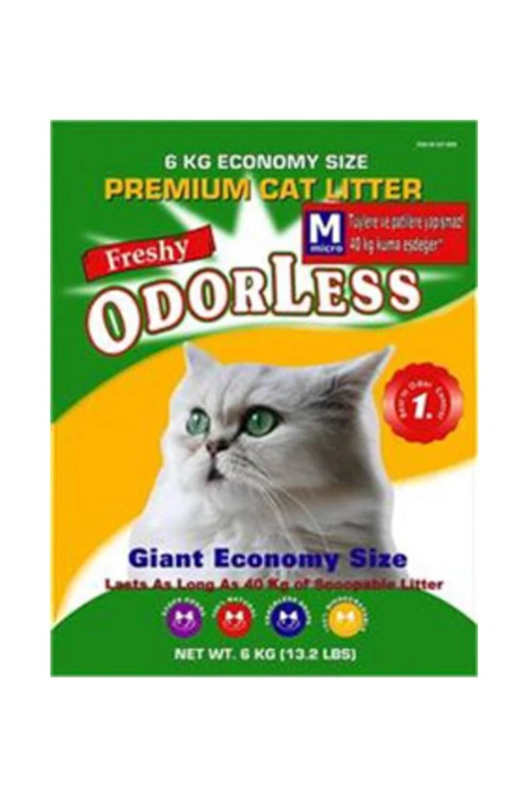Freshy Odorless Micro Kedi Kumu 3.8lt