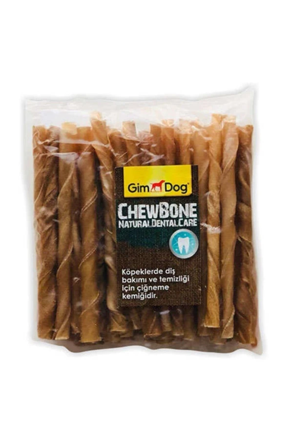 Chewbone Natürel Burgu Çubuk Köpek Ödülü 50'li 6 G