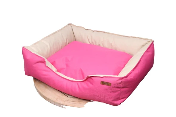 Chester Alpha (M) Yıkanabilir Yatak 65-60-18cm Pembe - Resim 3