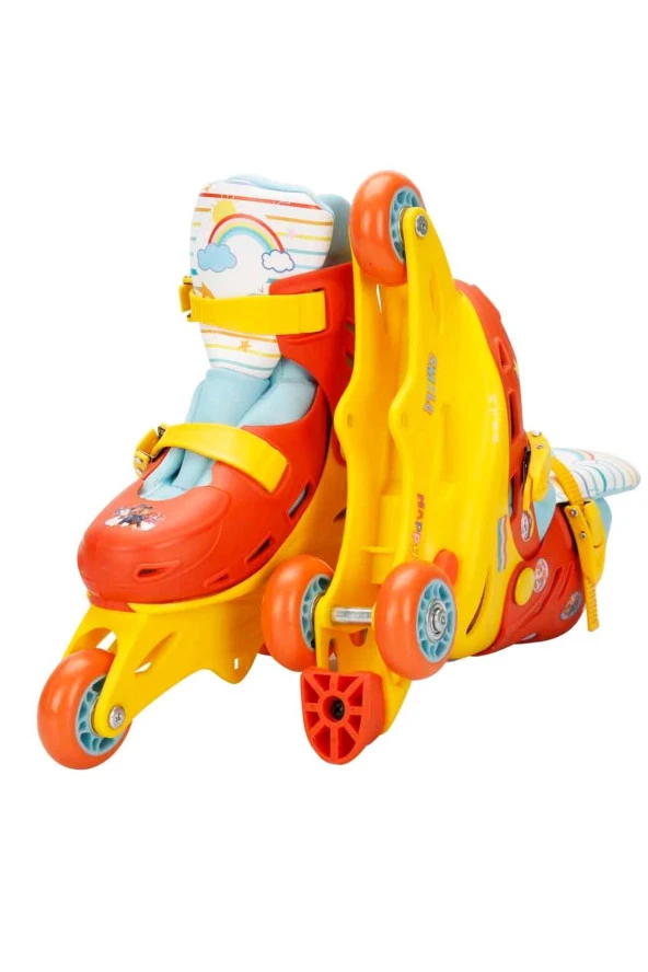 Paw Patrol Temalı 3 Tekerlekli Paten - Havalı Görünüm, Rahat Sürüş - 4