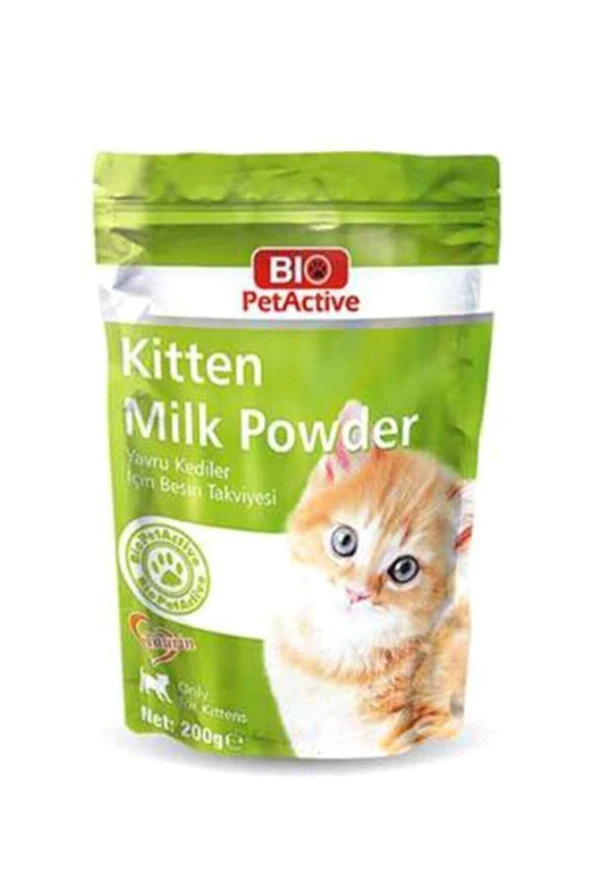 Bıo Kitten Milk Powder 200 Gr. ( Yavru Kedi Anne Süt Tozu )