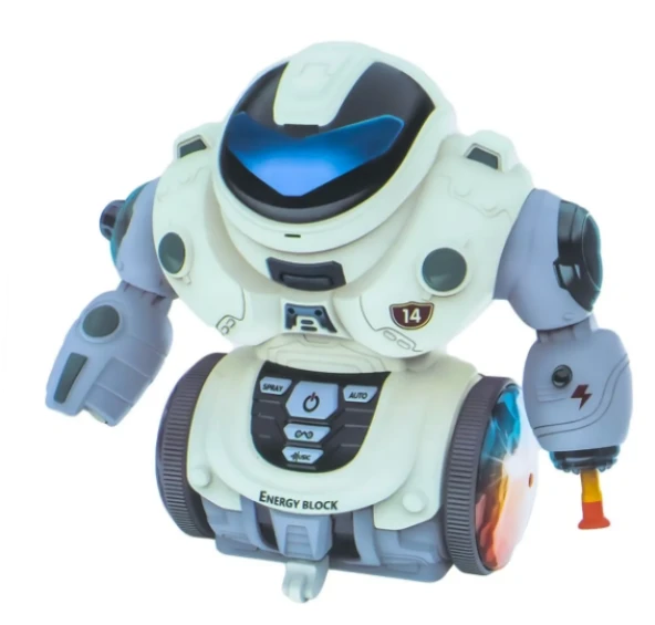Ctoys 6678-14 Kutuda Dönen Sisli Robot Oyuncak - 2