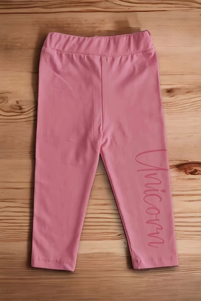 Unicorn Desenli Pembe Renk Taytlı Takım - 3