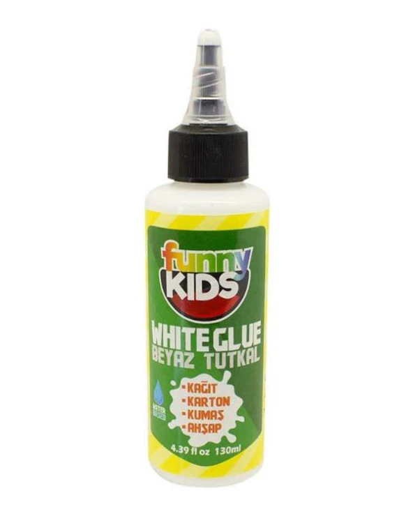 Funny Kids Beyaz Tutkal 130ml