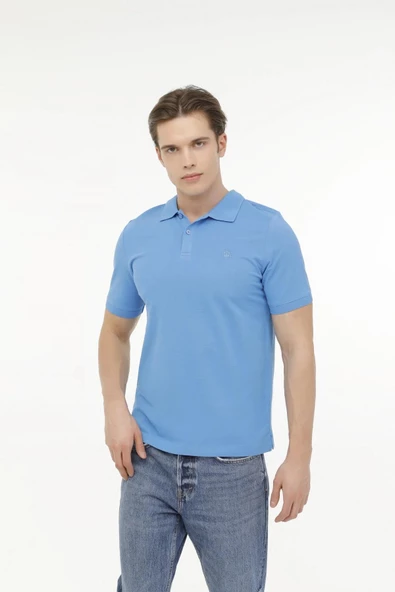 LUMBERJACK M-CT953 BASIC PES ERKEK POLO YAKA  T-SHIRT 4FX - 7