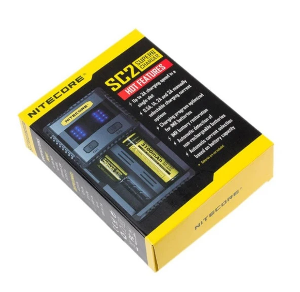 Nitecore Superb SC2 Şarj Aleti Li-ion IMR LiFePO4 Dolum Cihazı - 4