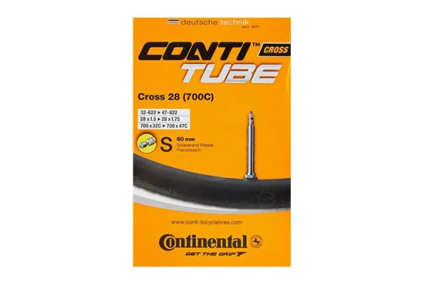 CONTINENTAL 700 x1.25-1.75 Şehir Bisikleti SV60 İç Lastik Kalın Sibop 700x32-47c İç Lastik - 2
