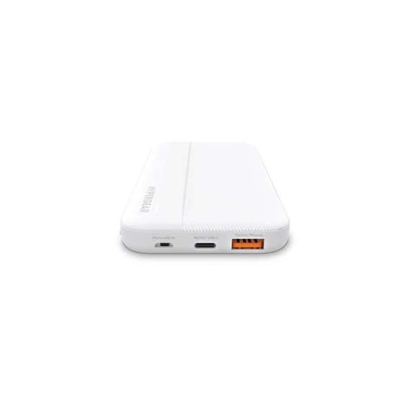 Hypergear Powerbank 10000 mah 20W Typec 18W USB Hızlı Şarj Beyaz - Resim 2