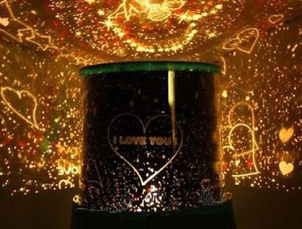 Star Love Projeksiyonlu Gece Lambası - 4