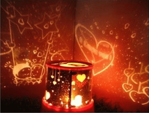 Star Love Projeksiyonlu Gece Lambası - 5