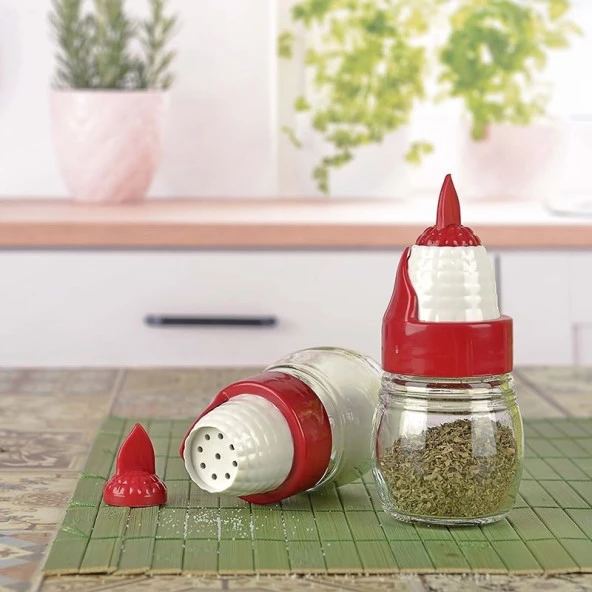 Mısır Figürlü Tuzluk Biberlik 2 li Set ürün görseli