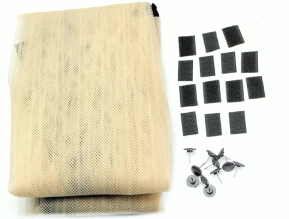 Mıknatıslı Kapı Sinekliği Tülü-Krem ( 105 x 205 ) - 2